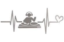 Load image into Gallery viewer, Mon coeur bat pour la musique, disponible en 10 couleurs