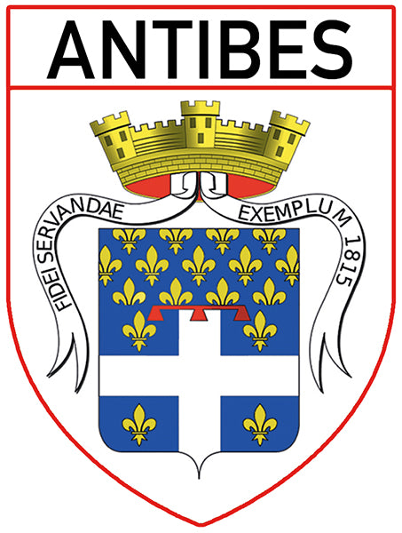 ÉCUSSON BRODÉ ANTIBES EUR 3,50 - FR ÉCUSSON BRODÉ ANTIBES EUR 3,50 - FR