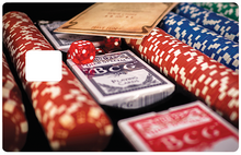 Charger l'image dans la galerie, CASINO - Sticker pour carte bancaire, disponible en deux formats.