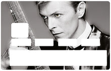 Load image into Gallery viewer, Tribute to DAVID BOWIE  - Sticker pour carte bancaire, disponible en deux formats.
