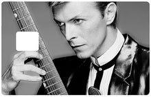 Load image into Gallery viewer, Tribute to DAVID BOWIE  - Sticker pour carte bancaire, disponible en deux formats.