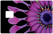 Charger l'image dans la galerie, Fleur méduse - Sticker pour carte bancaire, disponible en deux formats.