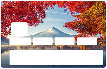 Load image into Gallery viewer, Mont Fujiyama - Sticker pour carte bancaire, disponible en deux formats.