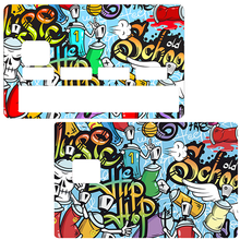 Charger l'image dans la galerie, Graffiti bomb, Old School- sticker pour carte bancaire