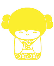 Load image into Gallery viewer, Japanese kokeshi 3