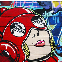 Load image into Gallery viewer, Graffiti lady