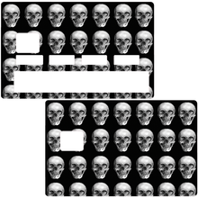 Charger l'image dans la galerie, Little Skulls - Sticker pour carte bancaire, disponible en deux formats.
