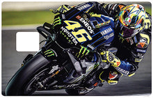 Load image into Gallery viewer, Moto grand prix - Sticker pour carte bancaire, disponible en deux formats.
