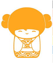 Load image into Gallery viewer, Japanese kokeshi 3