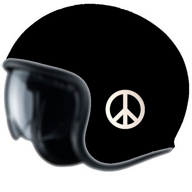Pegatinas, Peace, RETRO-REFLECTIVE para casco, moto, coche - STICKERCB