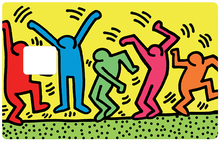 Load image into Gallery viewer, Rave Party - Sticker pour carte bancaire, disponible en deux formats.