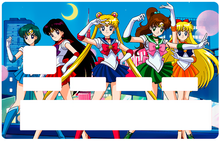Load image into Gallery viewer, Tribute to Sailor Moon, édition limitée 100 ex - sticker pour carte bancaire