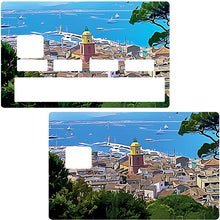 Charger l'image dans la galerie, Saint tropez - sticker pour carte bancaire