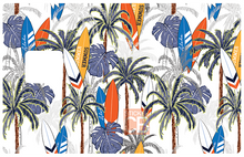 Load image into Gallery viewer, Surf et Palmiers - sticker pour carte bancaire