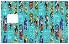 Charger l'image dans la galerie, Surf - sticker pour carte bancaire