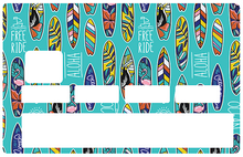 Charger l'image dans la galerie, Surf - sticker pour carte bancaire