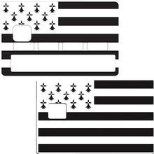 Charger l'image dans la galerie, Bretagne, Breizh - Sticker pour carte bancaire, disponible en deux formats.