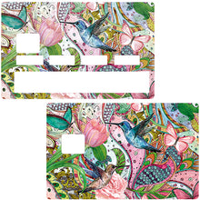 Load image into Gallery viewer, Colibri - Sticker pour carte bancaire, disponible en deux formats.