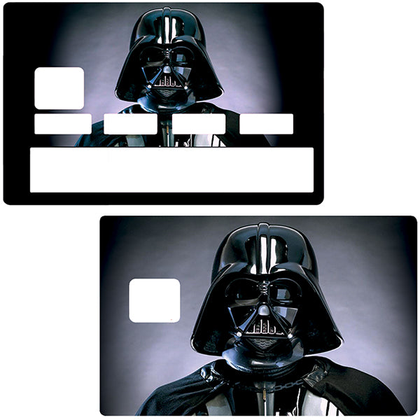 Tribute to Darth Vader - adesivo per carte di credito, 2 dimensioni delle  carte