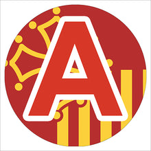 Load image into Gallery viewer, Sticker, Disque A, jeune conducteur, 14 régions de France