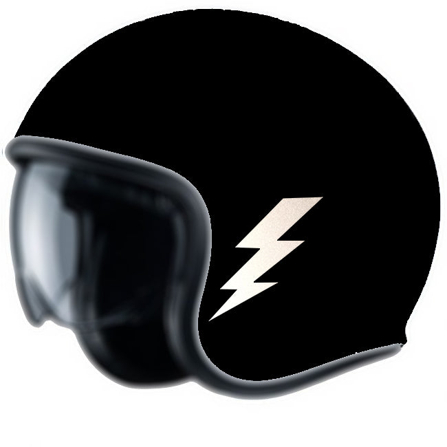 Adesivi, flash, RETRO-RIFLETTENTI per casco, moto, auto