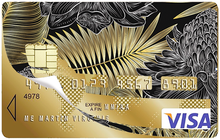 Load image into Gallery viewer, Feuille d'or - Sticker pour carte bancaire, disponible en deux formats.