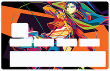 Charger l'image dans la galerie, Manga Boy - Sticker pour carte bancaire, disponible en deux formats.