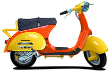 Charger l'image dans la galerie, Vespa orange