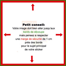 Charger l'image dans la galerie, Stickers personnalisés carrés avec coins arrondis – Disponibles en 4, 5, 7, 10 et 15 cm