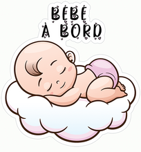 Charger l'image dans la galerie, Sticker, Bébé à bord ! Bébé dort, Garçon ou Fille