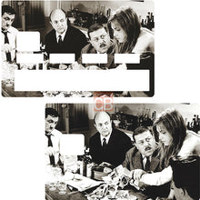 Load image into Gallery viewer, Les Tontons Flingueurs, édition limitée 100 ex - Sticker pour carte bancaire, disponible en deux formats.