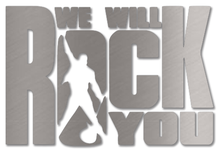 Load image into Gallery viewer, Sticker, WE WILL ROCK YOU, disponible en 10 couleurs