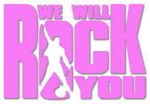 Load image into Gallery viewer, Sticker, WE WILL ROCK YOU, disponible en 10 couleurs