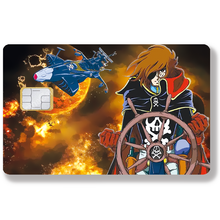 Load image into Gallery viewer, Tribute to ALBATOR ( fan art), édition limitée 100 ex - Sticker pour carte bancaire, disponible en deux formats.
