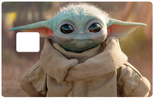 Upload image to gallery, Baby Yoda - credit card sticker