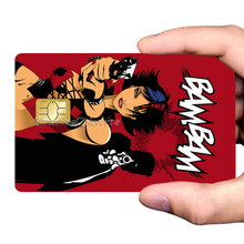 Load image into Gallery viewer, Bam! Bam!  Sticker pour carte bancaire, format US
