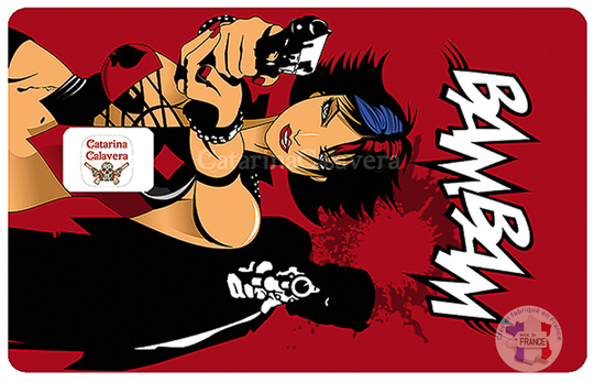 Bam! Bam! Sticker pour carte bancaire, format US