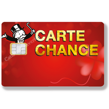 Charger l&#39;image dans la galerie, Carte Chance - Sticker pour carte bancaire, disponible en deux formats.
