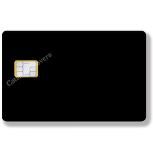 Load image into Gallery viewer, Black card - Sticker for credit card, US format
