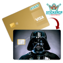 Charger l'image dans la galerie, Tribute to Dark Vador  - Sticker pour carte bancaire, disponible en deux formats.
