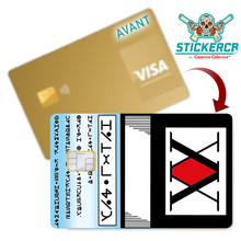 Load image into Gallery viewer, Tribute to Hunter X Hunter, limited edition 100 pcs. - Credit card sticker, US format
