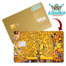 Lade das Bild in den Galerie-Viewer, Klimt, der Lebensbaum – Sticker für Kreditkarte, US-Format
