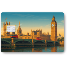 Charger l'image dans la galerie, Londres - Sticker pour carte bancaire,
