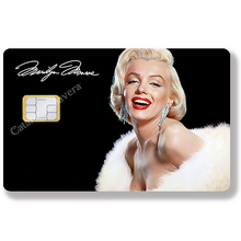 Lade das Bild in den Galerie-Viewer, Wunderschöne Marilyn Monroe - Bankkartenaufkleber, 2 Bankkartengrößen verfügbar
