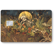 Load image into Gallery viewer, Moriendo Renascor, Sticker pour carte bancaire, 2 formats de carte bancaire disponible
