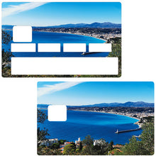 Load image into Gallery viewer, Nice - sticker pour carte bancaire, 2 formats de carte bancaire disponibles
