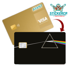 Charger l'image dans la galerie, Pink Floyd - Sticker pour carte bancaire, disponible en deux formats.
