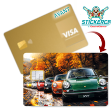 Lade das Bild in den Galerie-Viewer, 911 collection – Sticker für Bankkarte, US-Format
