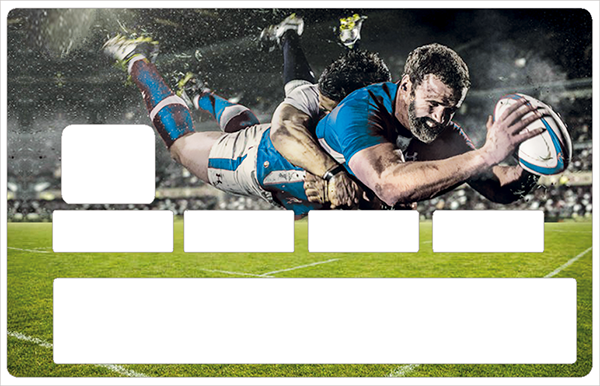 Coupe du monde de Rugby - sticker pour carte bancaire, édition limitée 200 ex.