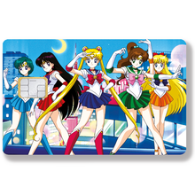 Load image into Gallery viewer, Tribute to Sailor Moon, édition limitée 100 ex - sticker pour carte bancaire
